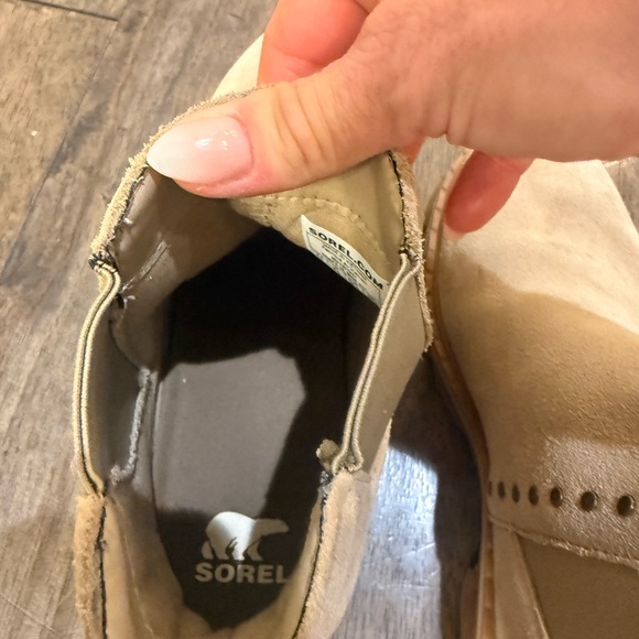 Sorel Tan Suede Ankle Boots - Picture 5 of 6